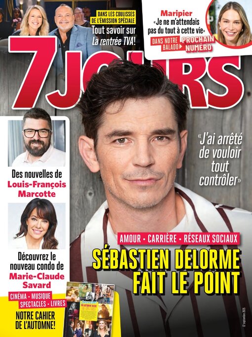 Title details for 7 Jours by TVA Publications Inc. - Available